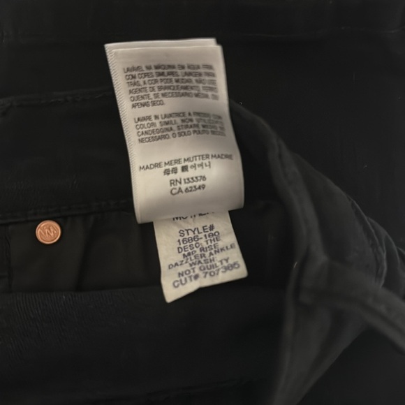 EUC MOTHER The Smarty Pants high-rise straight-leg jeans - Picture 6 of 6